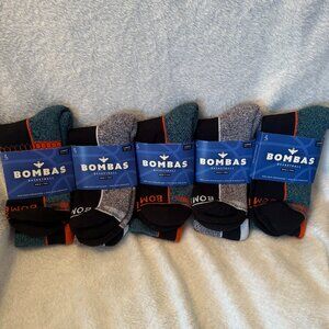Bombas 5 for 25 mix co Basketball Hex Tec Performance Socks BRAND NEW size Large